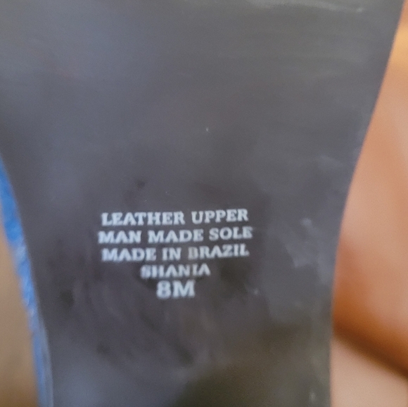 Vintage - Y2K does 70's Leather and Denim Ankle Boots - Picture 9 of 9